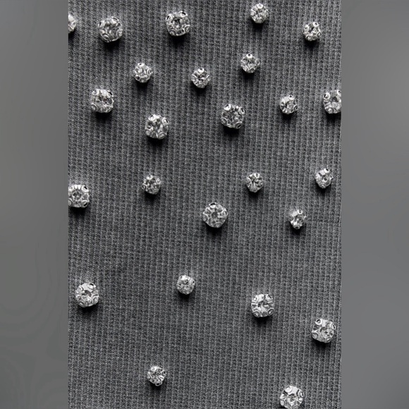 ZARA WASHED RIB JEWEL TANK TOP SIZE M
NEVER USED - Picture 4 of 6